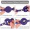 Show in main carousel: OOPSDOGGY Lightweight GPS Leather Apple Air Tag Holder Cat Collar with Bell, Purple, 8 to 11-in neck, 1/2-in wide slide 5 of 6