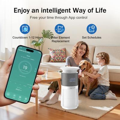 Show full view: YIZFERN 5-in-1 Deodorizer Pet Air Purifier slide 4 of 9