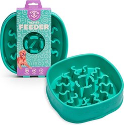Yomp BetterFeeder Slow Feed Dog Bowl, 3-cup