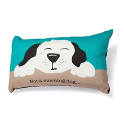 Up Country Not a Morning Dog Pillow