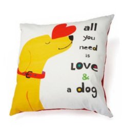 Up Country All You Need is Love & a Dog Pillow