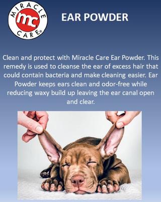 Show full view: Miracle Care Step 1 Ear Care, Ear Powder for Dogs & Cats, 12-g bottle slide 5 of 8