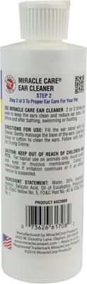 Show full view: Miracle Care Ear Cleaner Step 2 for Dogs & Cats, 8-fl oz bottle slide 2 of 10