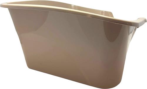 Show full view: Van Ness Pets High Side Corner Cat Litter Box, Beige slide 5 of 9