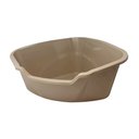 Van Ness Pets High Side Corner Cat Litter Box, Beige