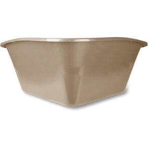 Van Ness Pets High Side Corner Cat Litter Box, Beige