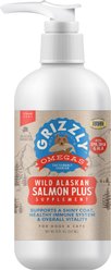 Grizzly Salmon Plus Omega 3-6-9 Food Supplement for Dogs & Cats, 8-fl oz bottle