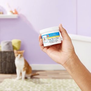 Miracle Care Tear Stain Pads Eye Care for Dogs & Cats, 90 Count