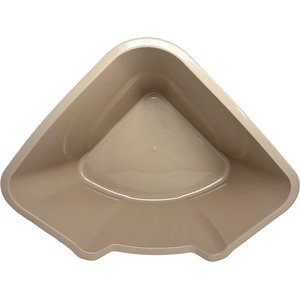 Van Ness Pets High Side Corner Cat Litter Box, Beige
