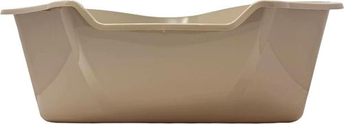 Show full view: Van Ness Pets High Side Corner Cat Litter Box, Beige slide 2 of 9