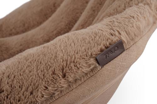 Show full view: Tavo Pets Shell Swaying Lounger Dog & Cat Bed, Caramel slide 8 of 10