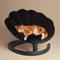 Show in main carousel: Tavo Pets Shell Swaying Lounger Dog & Cat Bed, Onyx slide 1 of 11