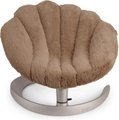 Tavo Pets Shell Swaying Lounger Dog & Cat Bed, Caramel