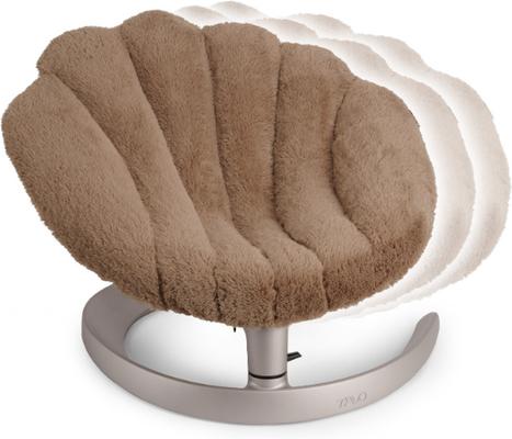 Show full view: Tavo Pets Shell Swaying Lounger Dog & Cat Bed, Caramel slide 4 of 10