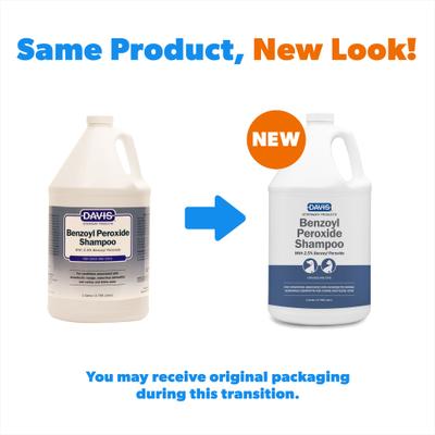 Show full view: Davis Benzoyl Peroxide Dog & Cat Shampoo, 1-gal bottle slide 3 of 4