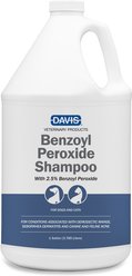 Davis Benzoyl Peroxide Dog & Cat Shampoo, 1-gal bottle