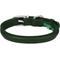 Show in main carousel: OOPSDOGGY Soft Rolled Leather Dog Collar, Green, X-Small: 8 to 11-in neck, 3/8-in wide slide 7 of 8