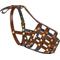 Show in main carousel: OOPSDOGGY Breathable Secure Basket Leather German Shepherd Dog Muzzle, Brown, Medium slide 6 of 7