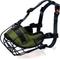 Show in main carousel: OOPSDOGGY Adjustable Breathable Wire Basket Metal Rottweiler Dog Muzzle, Green slide 7 of 9