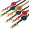Show in main carousel: OOPSDOGGY Non Breakaway Lightweight GPS Reflective Leather Apple AirTag Cat Collar with Bell, Black, 8 to 11-in neck, 1/2-in wide slide 8 of 8