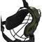 Show in main carousel: OOPSDOGGY Adjustable Nylon Metal Reflective Mask Secure Wire Basket Pitbull Dog Amstaff Soft Cage Muzzle, Green slide 7 of 8