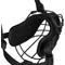 Show in main carousel: OOPSDOGGY Adjustable Nylon Metal Reflective Mask Secure Wire Basket Pitbull Dog Amstaff Soft Cage Muzzle, Black slide 7 of 8