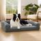 Show in main carousel: Bedsure Orthopedic Waterproof Dog Bed with Corduroy Removable Cover, Grey, Large slide 1 of 13