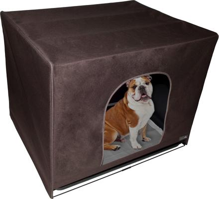 Show full view: Pet Gear Pro Pawty FreeStanding Cat Litter Box Enclosure, Espresso, Large slide 2 of 4