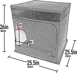 Pet Gear Pro Pawty Zippered Cat Litter Box Enclosure, Expresso slide 2 of 6