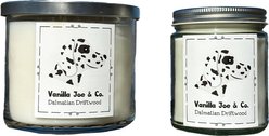 Vanilla Joe & Co. Dalmatian Driftwood Candle, 9-oz jar