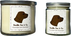 Vanilla Joe & Co. Chocolate Lab Chocolate Candle, 18-oz jar