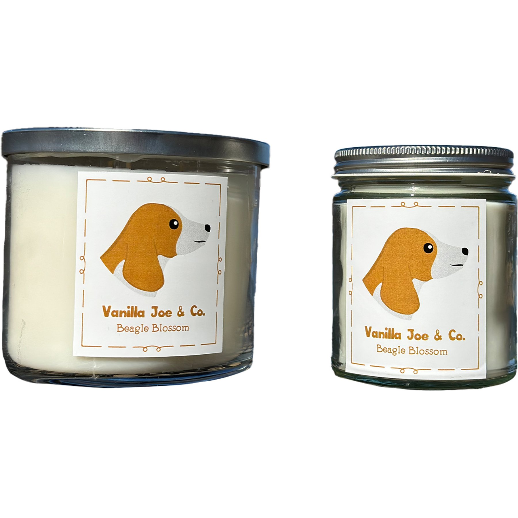 Vanilla Joe & Co. Beagle Blossom Candle, 18-oz jar