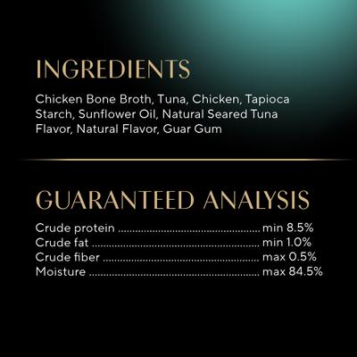 Show full view: Sheba Premium Puree Seared Tuna Flavor Grain-Free Lickable Cat Treats, 0.49-oz tube, 4 count slide 7 of 9