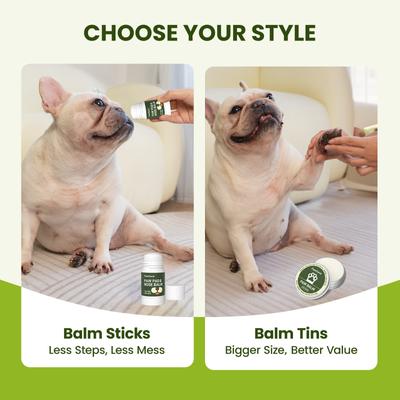 Show full view: PawSono Lick-Safe Dog Paw & Nose Balm with Coconut Oil, 1.7-oz stick slide 9 of 9