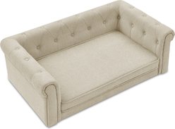 Bencmate Elevated Sofa Bed for Small & Medium Dogs, Beige, 40 x 23 x 14-in slide 2 of 8