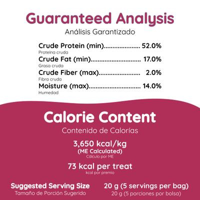 Show full view: Cafe Nara 100% Goat Liver Air Dried Dog Treats, 3.5-oz bag slide 8 of 9