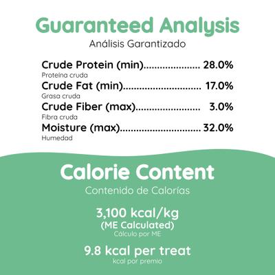 Show full view: Cafe Nara Venison & Kiwifruit Air Dried Dog Treats, 3.5-oz bag slide 7 of 8