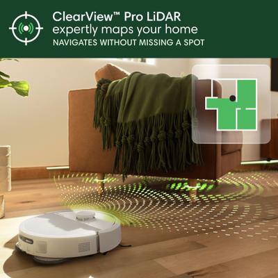 Show full view: iRobot Roomba Plus 505 Combo robot + AutoWash dock, White slide 6 of 10