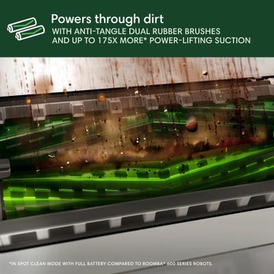 Show full view: iRobot Roomba Max 705 Combo Robot Vacuum & Mop + AutoWash Dock, White slide 6 of 10