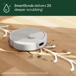 iRobot Roomba Plus 405 Combo Robot Vacuum & Mop with AutoWash Dock, White slide 2 of 8