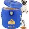 Show in main carousel: UPSKY Stainless Steel & Durable Plastic Airtight Dog & Cat Food Storage Container with Lid & Scoop, Blue, 15-lb slide 1 of 7