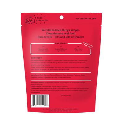 Show full view: Bocce's Bakery Love Struck Salmon & Sweet Potato Flavor Soft & Chewy Dog Treats, 6-oz bag slide 3 of 4