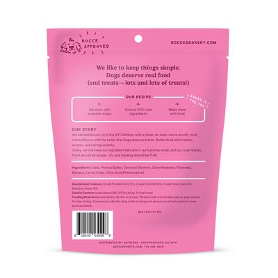 Show full view: Bocce's Bakery Love Potion No. K-9 Peanut Butter, Banana & Carob Flavor Soft & Chewy Dog Treats, 6-oz bag slide 3 of 4