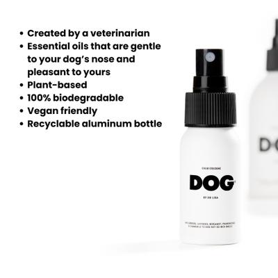 Show full view: DOG By Dr Lisa Calm Dog Cologne Spray, 30-mL bottle slide 5 of 5