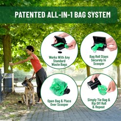 Small Pet Select Pooper Scooper Portable Dog Poop Scoop with Bags slide 2 of 8