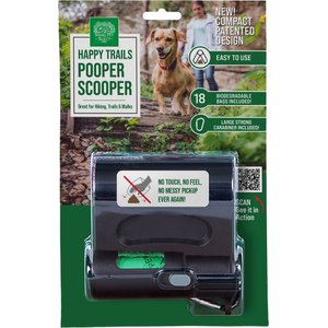 Small Pet Select Pooper Scooper Portable Dog Poop Scoop with Bags