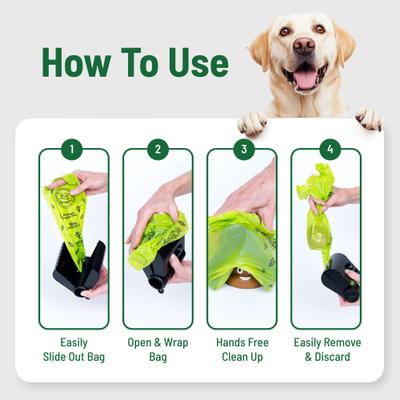 Show full view: Small Pet Select Pooper Scooper Portable Dog Poop Scoop with Bags slide 3 of 8