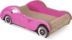 NonoPets Sports Car Scratcher Lounge Cat Bed, Red slide 2 of 5