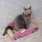 Show in main carousel: NonoPets Sports Car Scratcher Lounge Cat Bed, Pink slide 1 of 6