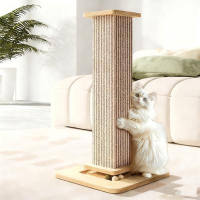 Show full view: NonoPets 25.59-in Hemp Cat Scratching Post slide 5 of 5